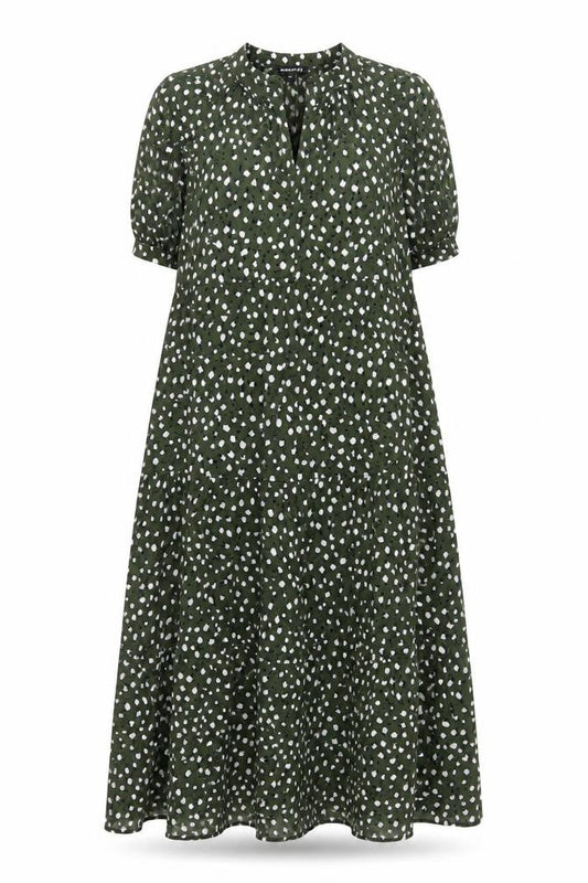 Whistles Green Polka Dot Women’s Dress, UK 10