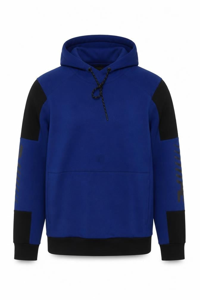 American Eagle Men's Blue Pullover Hoodie, Size M