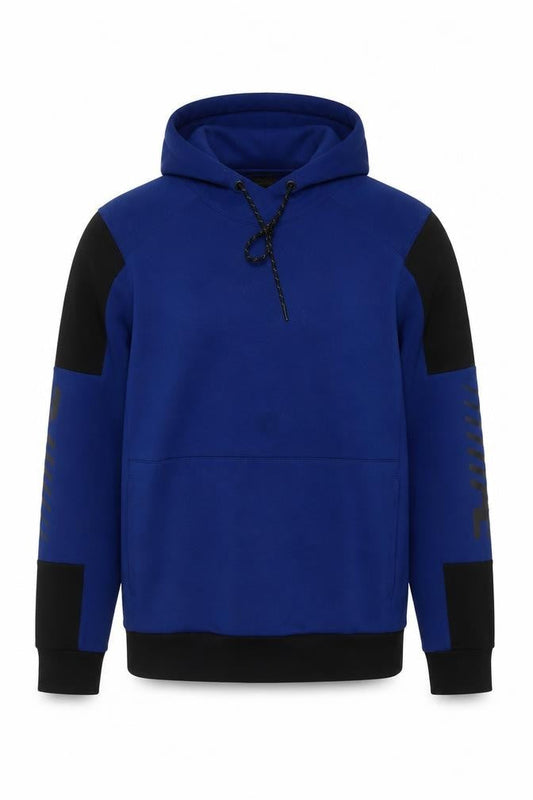 American Eagle Men's Blue Pullover Hoodie, Size M