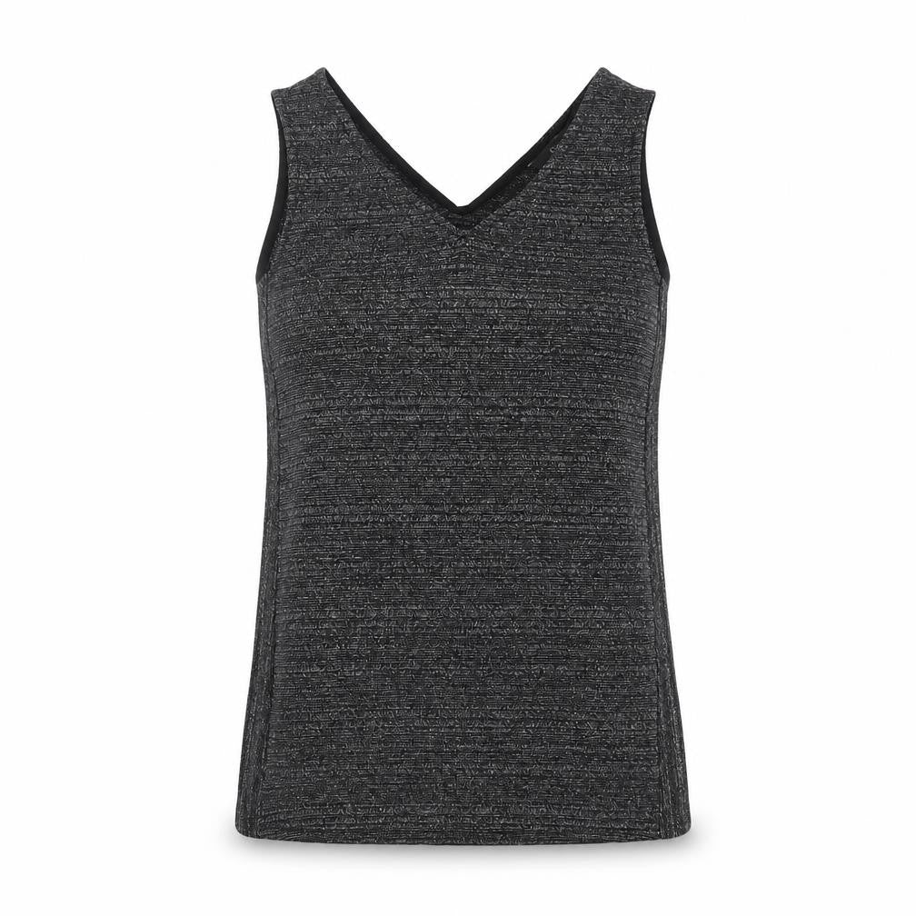Next Women's Black Tank, Size 8, V-Neck Knit Top