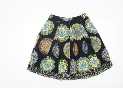 Additional front view of Red Herring Women's Multicoloured Pleated Skirt, size 10