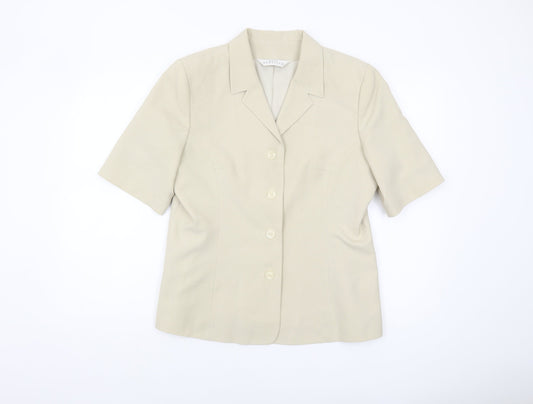 Modern Classics Women's Beige Blazer Size 14