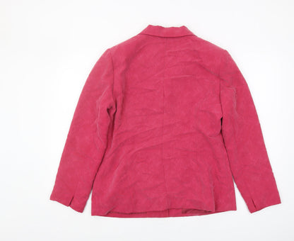 Debenhams Pink Women's Blazer Size 14