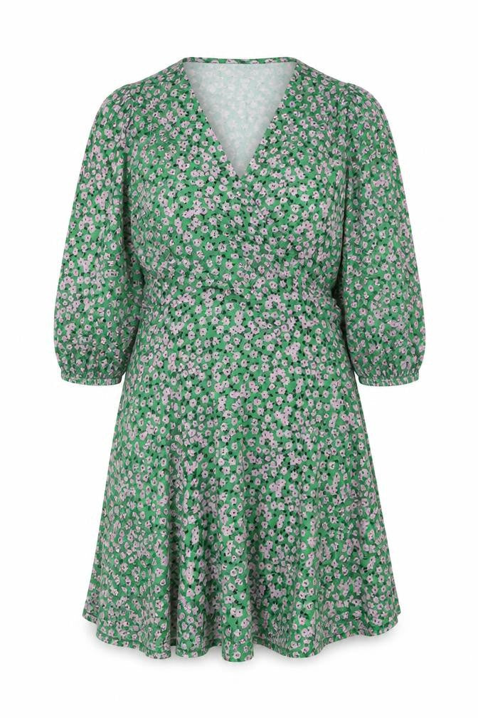 ASOS Women’s Green Floral Wrap Dress Size 14