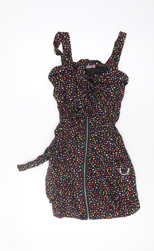 ASOS Women's Multicoloured Polka Dot Dress, Size 6