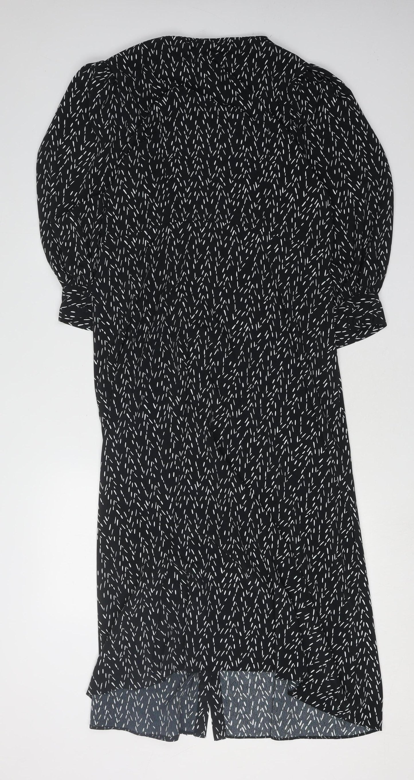 River Island Women's Black Dress, Size UK 18