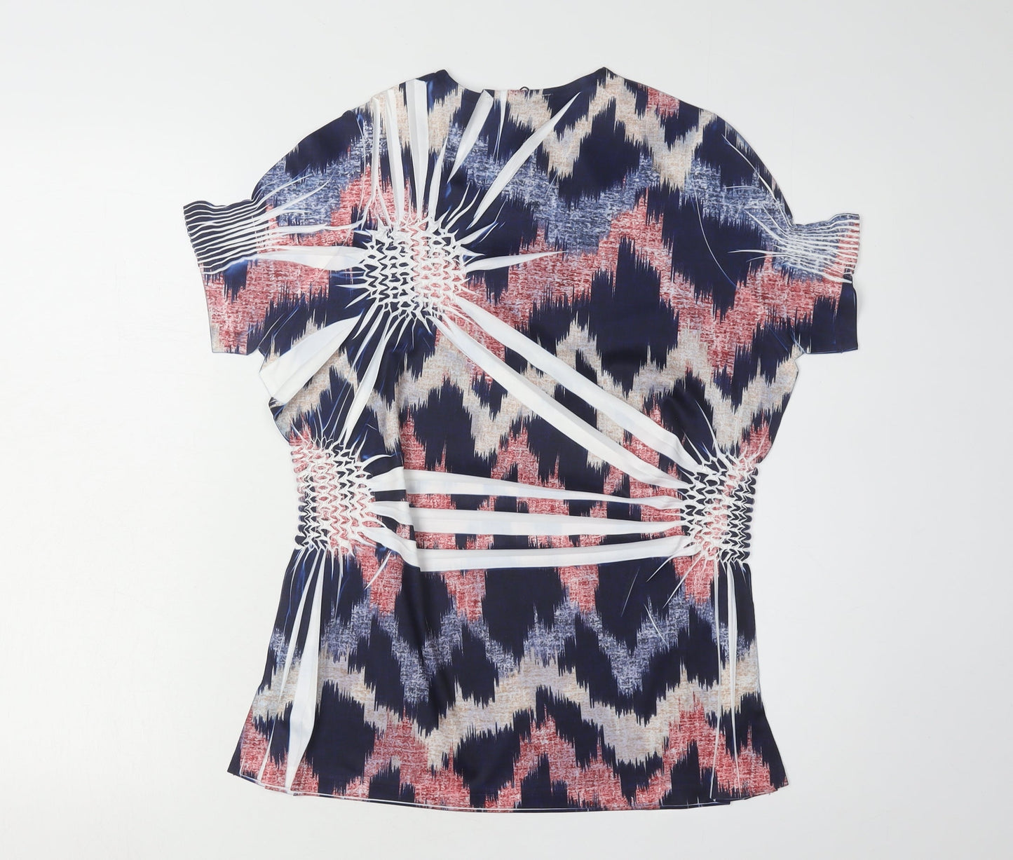Just Elegance Women’s Multicoloured Geometric Tunic - Size M
