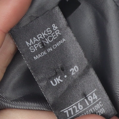 Marks & Spencer Women's Black Size 20 Jacket