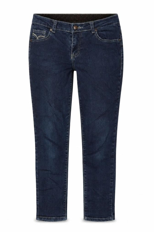 Denim Co Women's Blue Skinny Jeans Size 12