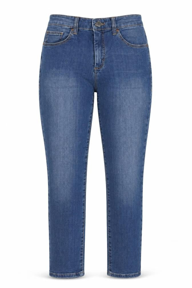Topshop Women's Blue Straight Jeans Size 8 - New