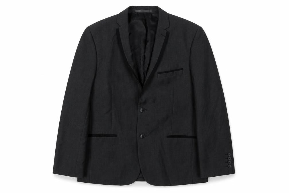 Red Herring Men's Black Blazer Jacket, Size 40 Short