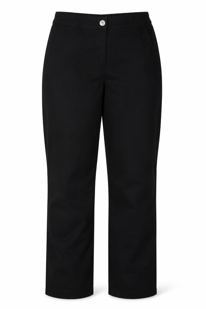 Peckott Women's Black Straight Trousers Size 10