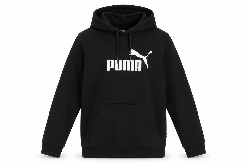 Puma Boys Black L Pullover Hoodie