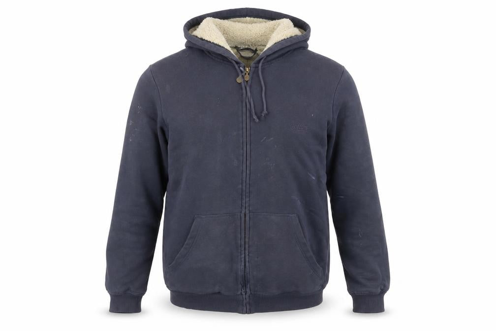 Cotton Traders Men's Blue Hooded Jacket S Casual