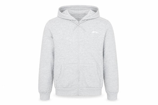 Slazenger Men's Grey Hooded Jacket Size M