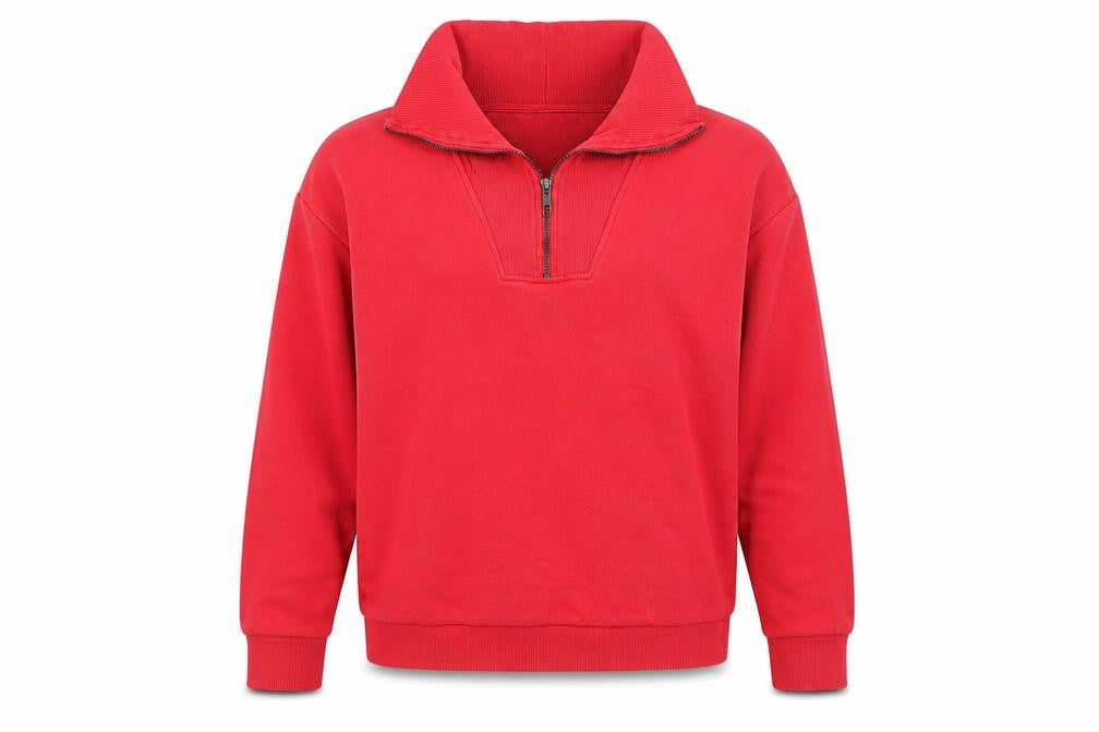 M&Co Women’s Red Pullover Sweatshirt Size 14