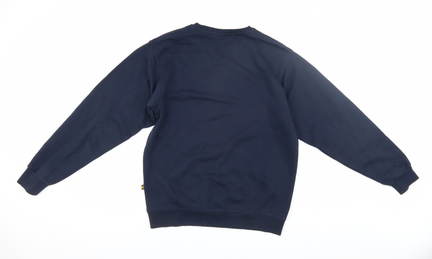 Novoco Men's Blue Pullover Sweatshirt, Size S