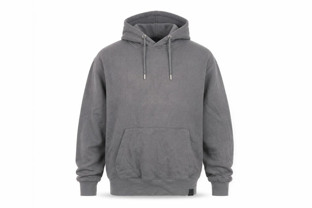 Pull & Bear Grey Men's S Pullover Hoodie