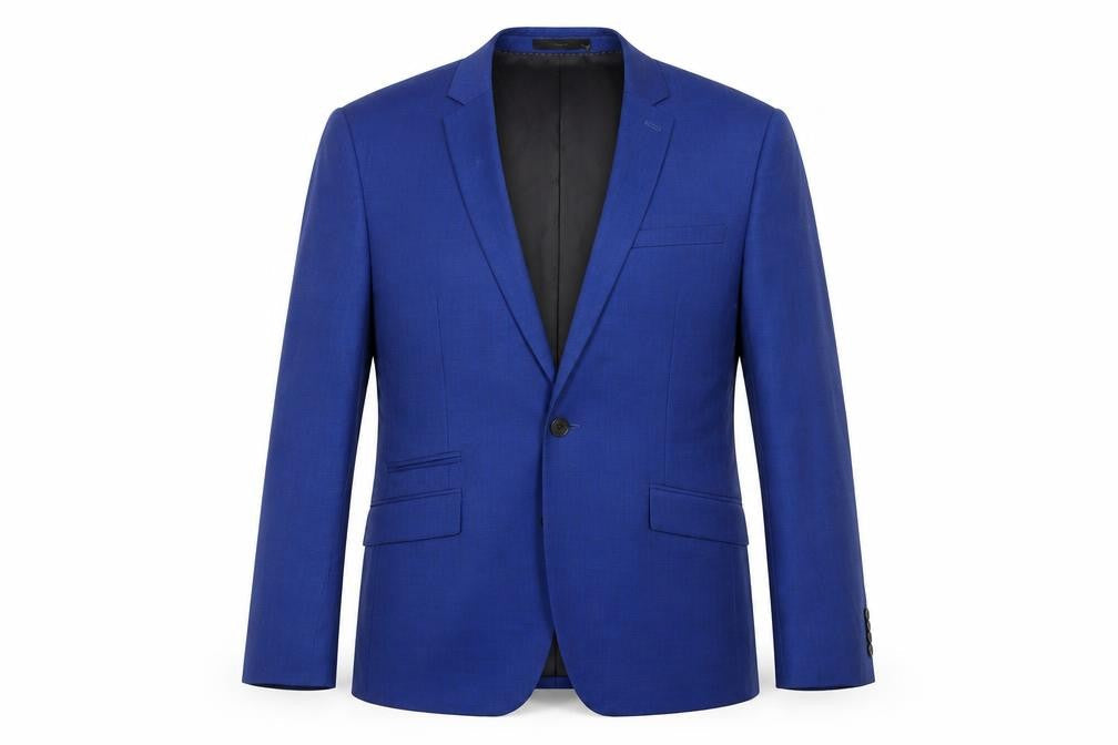 Kenneth Cole Men's Blue Blazer Jacket Size 40 Regular