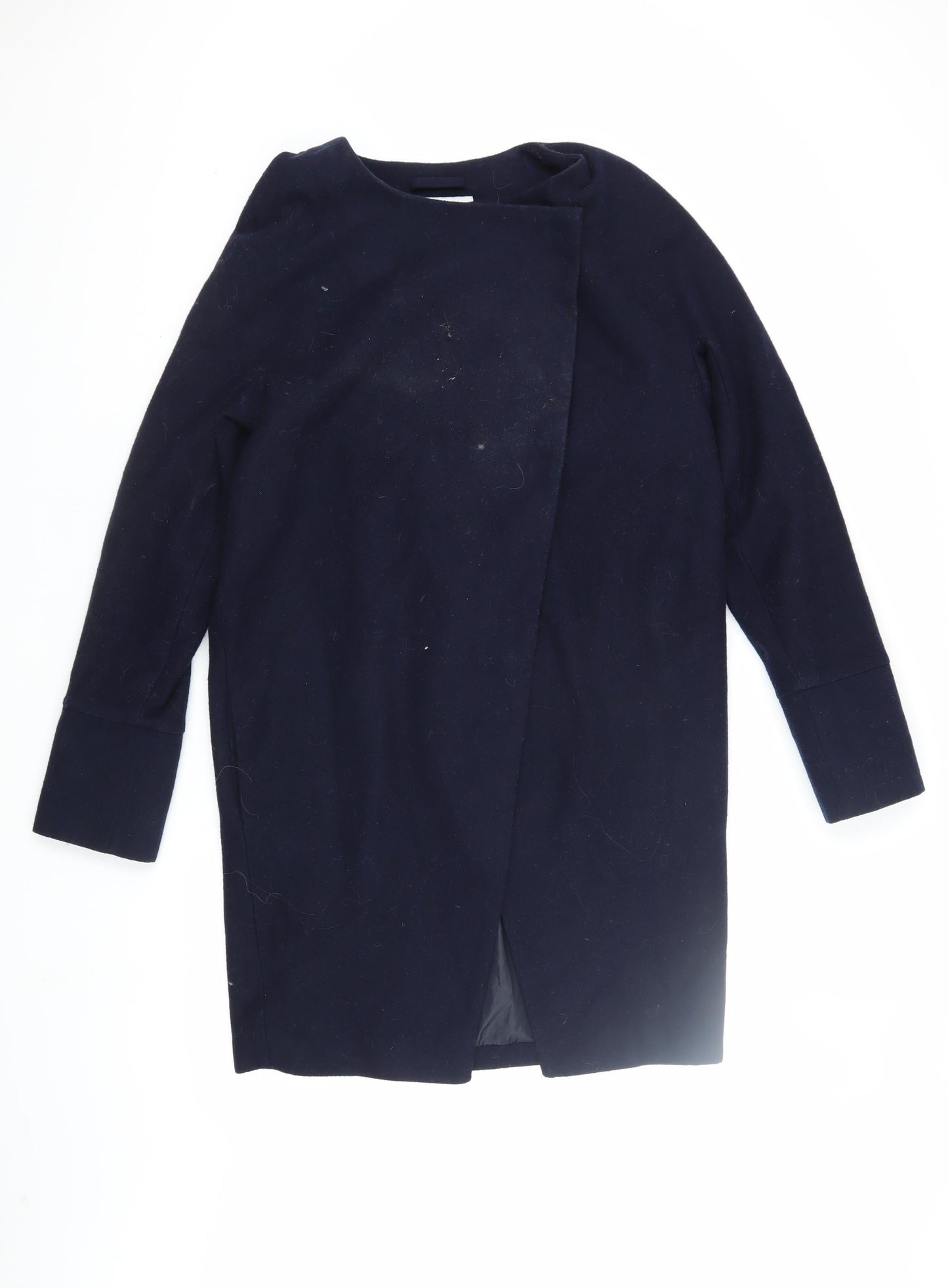 VILA Women's Black Wool Coat - Size S