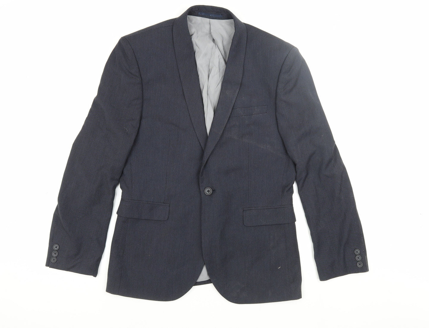 Next Men's Blue 38S Blazer, Perfect for Formal Wear