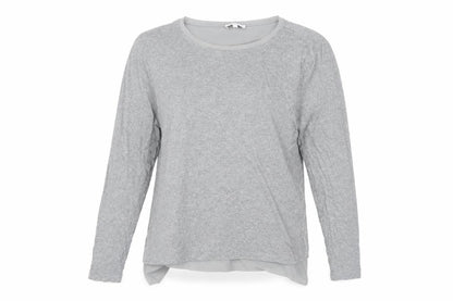 Warehouse Women's Grey Long Sleeve Top Size 12
