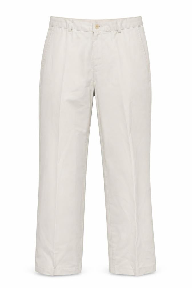 Lands' End Women's Beige Chino Trousers Size 10