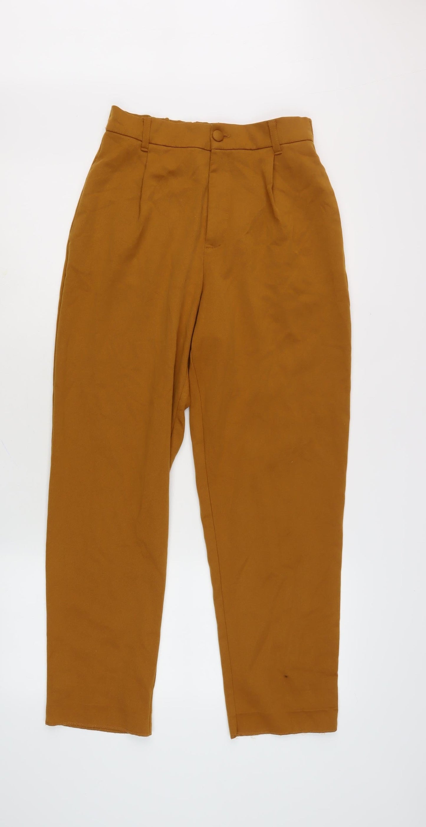 Zara Women's Brown Cropped Trousers, Size 11