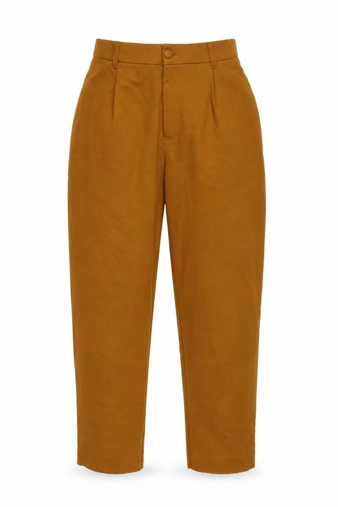Zara Women's Brown Cropped Trousers, Size 11
