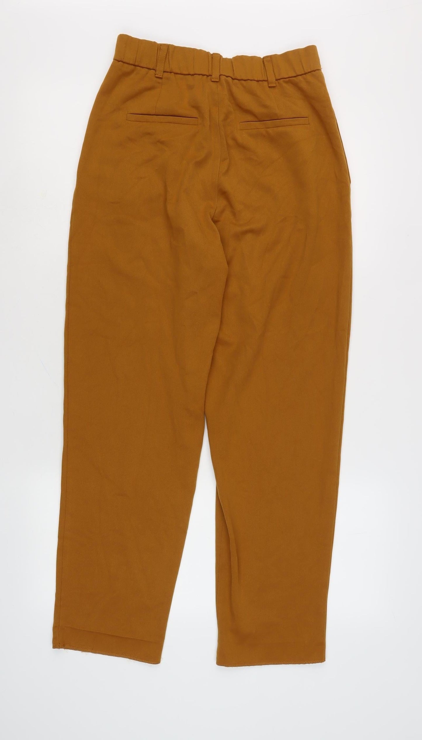 Zara Women's Brown Cropped Trousers, Size 11