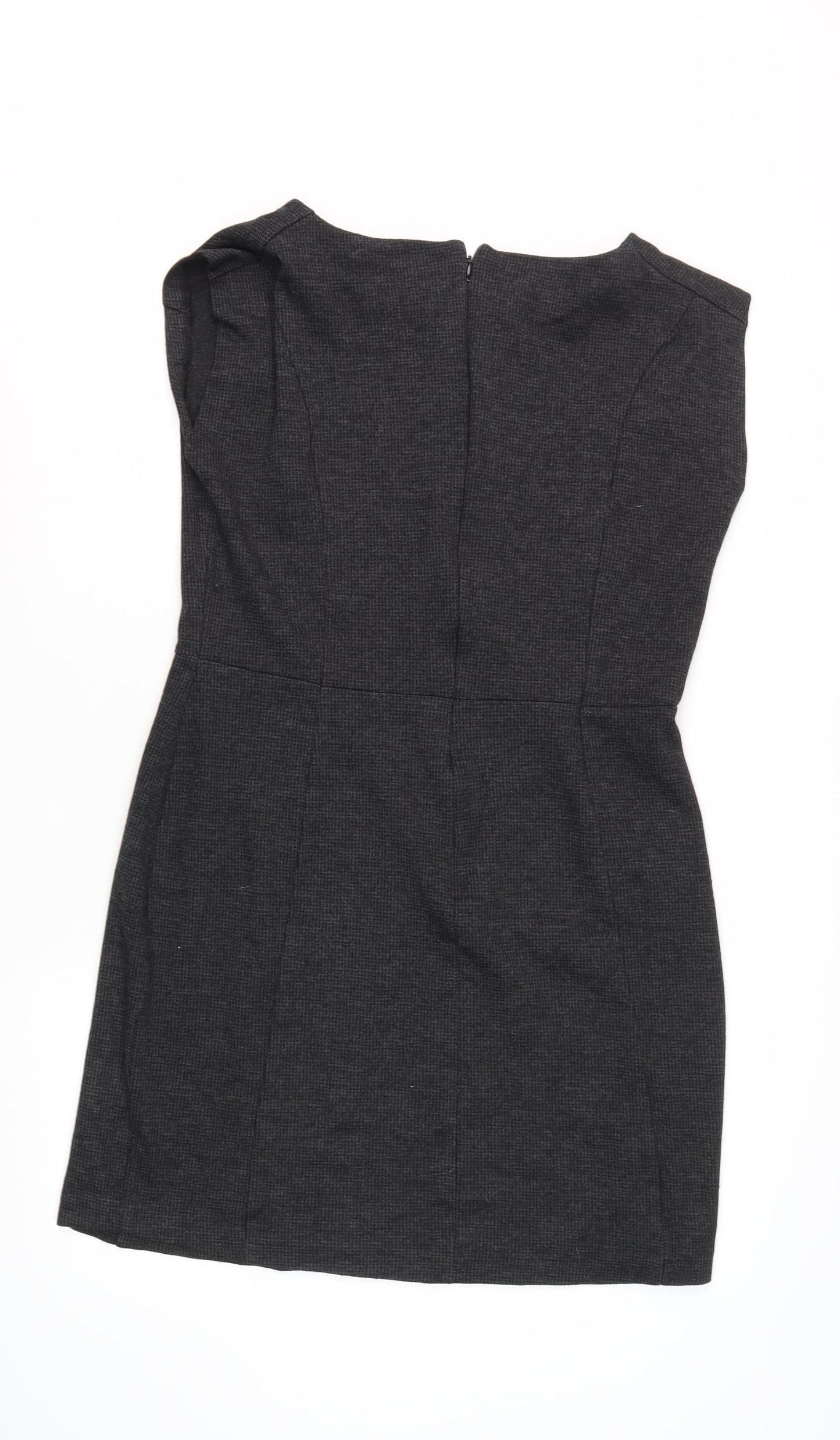 Esprit Women's Black XL Sheath Dress Casual Sleeveless