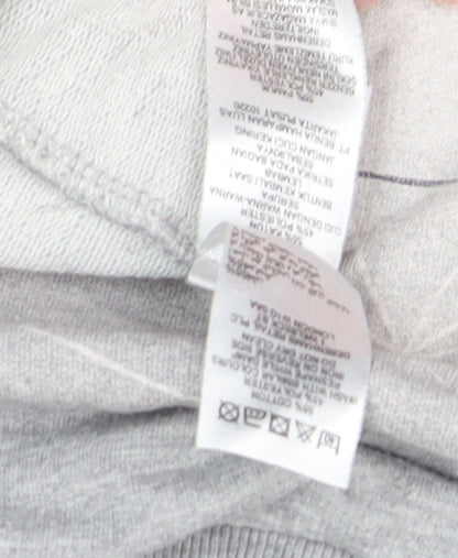 Brand and care label for Red Herring Men's Grey Graphic Sweatshirt M
