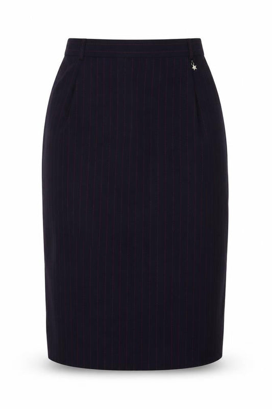 Escada Women's Black Wool Pencil Skirt Size 6
