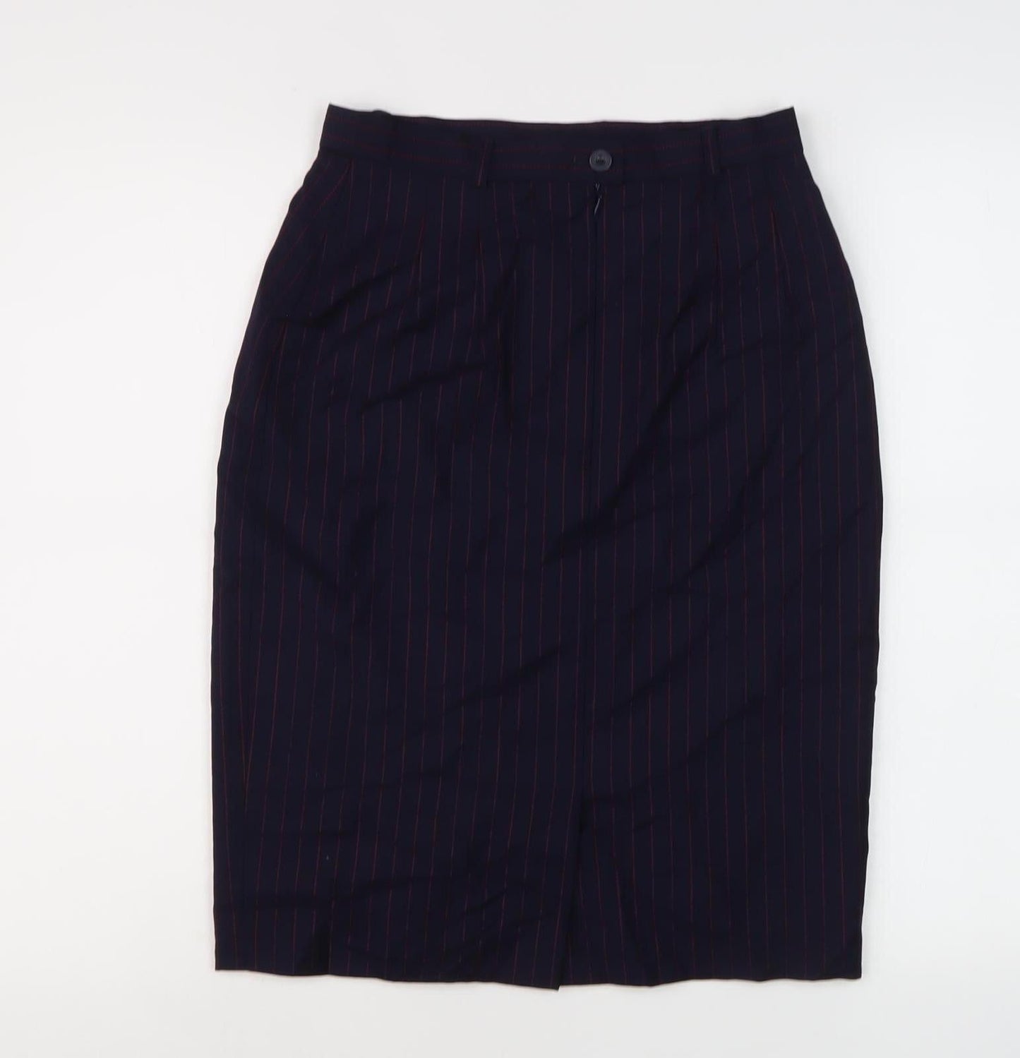 Escada Women's Black Wool Pencil Skirt Size 6