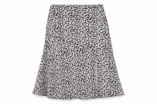 Sonder Studio Women's Floral A-Line Midi Skirt