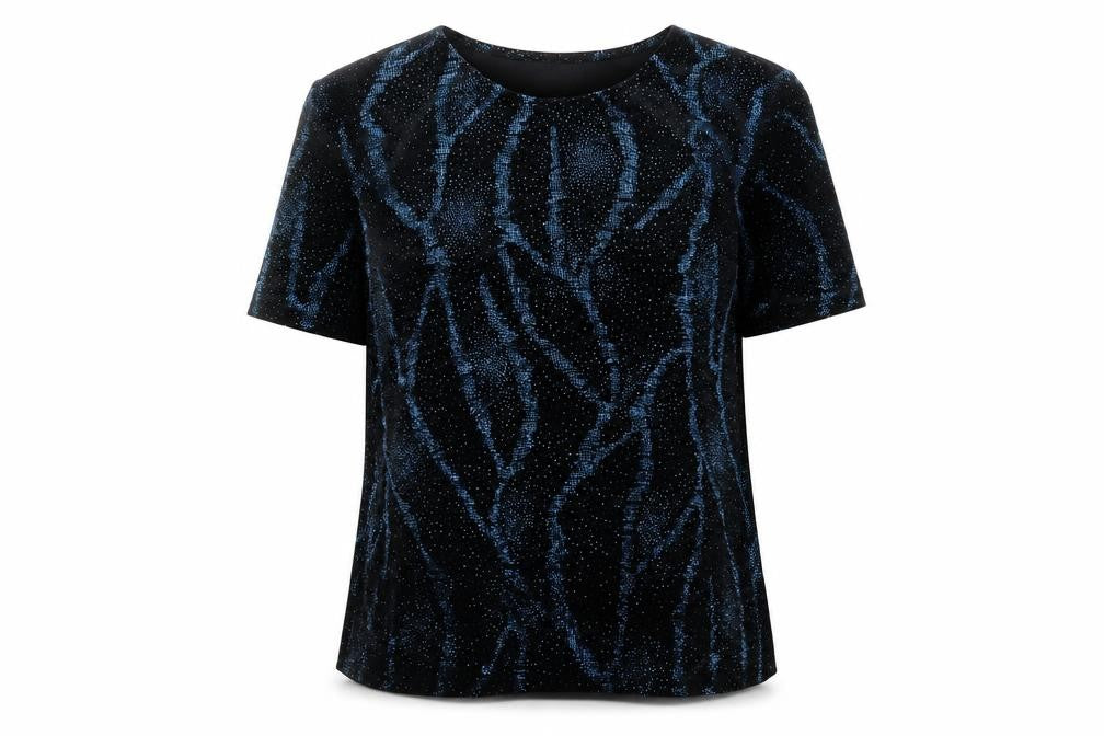 EWM Pure Classics Women's Black T-Shirt, L, Short Sleeve
