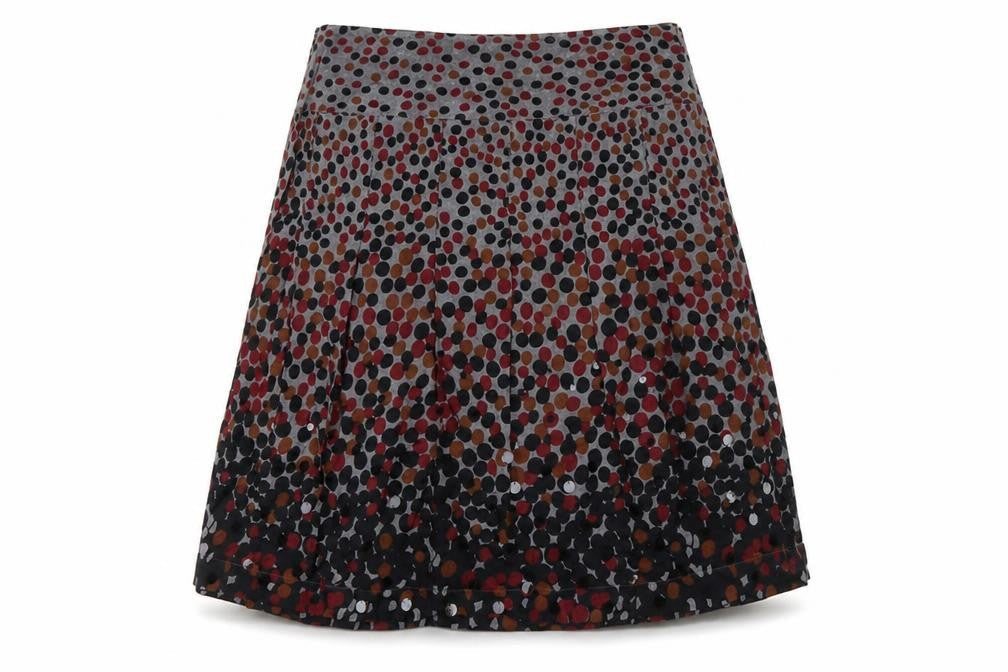 Per Una Women’s Multicoloured A-Line Skirt, Size 12