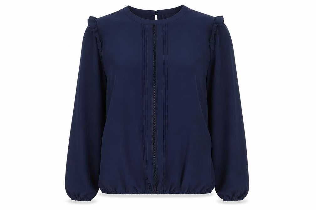 Dorothy Perkins Women's Blue Blouse UK 14