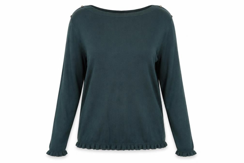 Wallis Women's Green Jumper Size 12