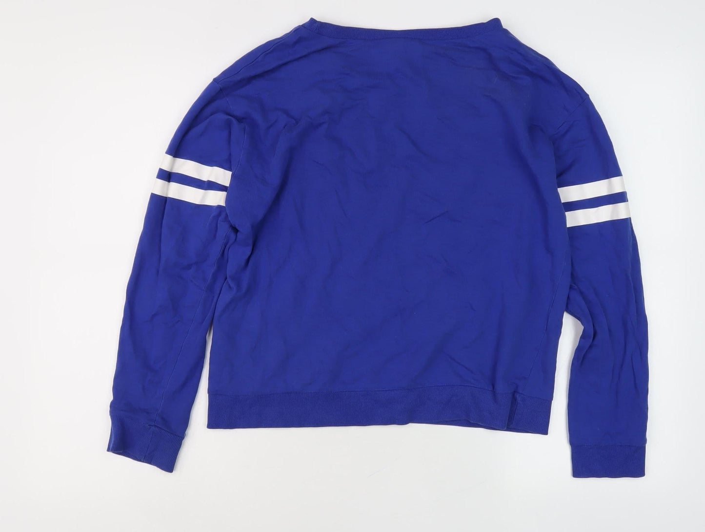 H&M Women's Blue Long Sleeve T-Shirt, Size S