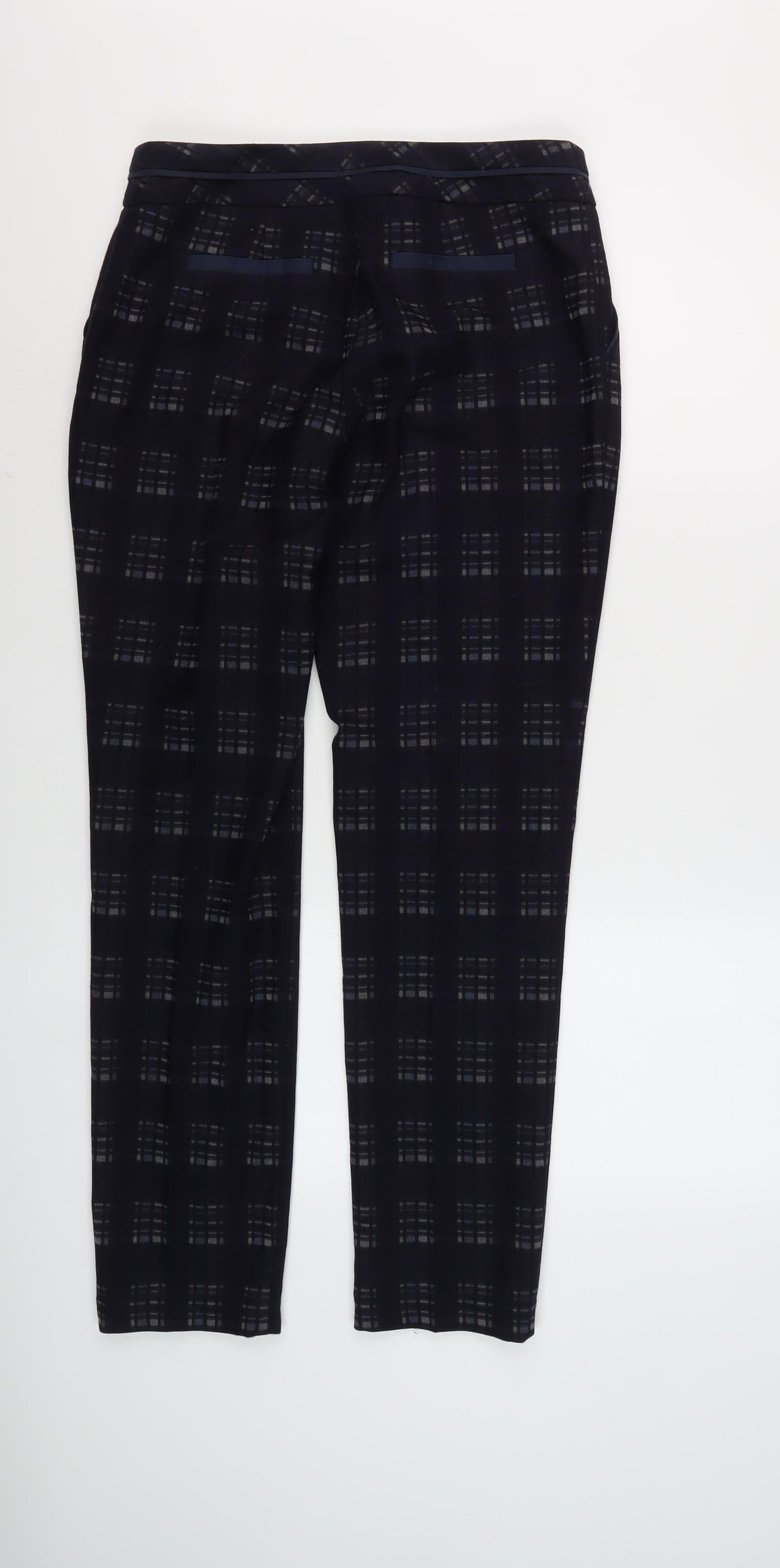 Next Women's Multicoloured Check Trousers S