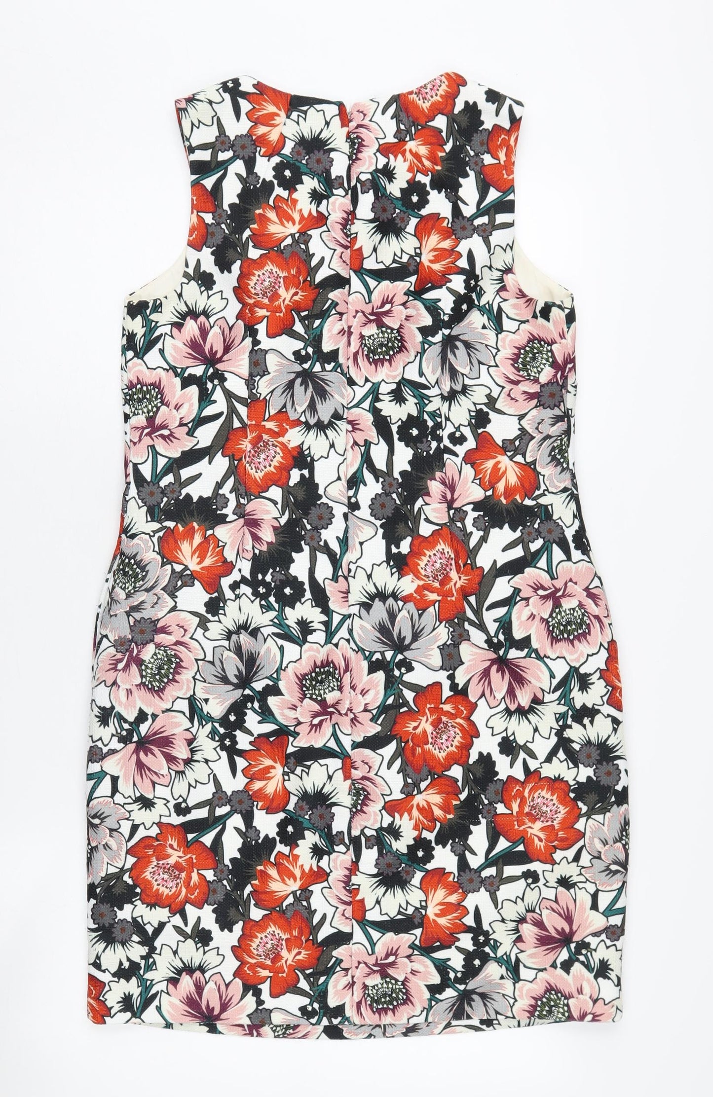 Warehouse Women's Floral Pencil Dress Size 10 Multicoloured
