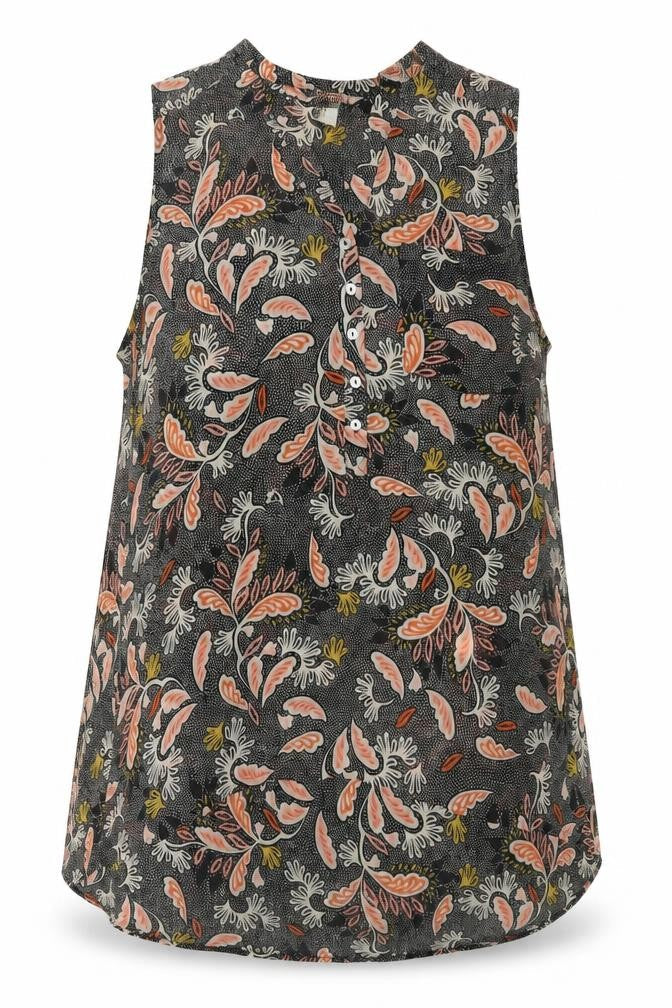 H&M Women's Multicoloured Floral Blouse, Size 8