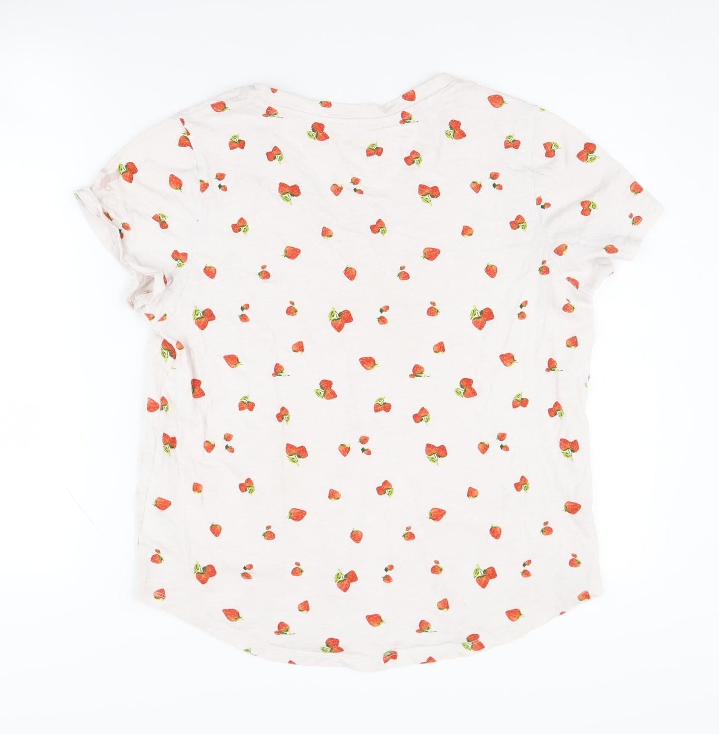 Old Navy Women's White V-Neck T-Shirt M