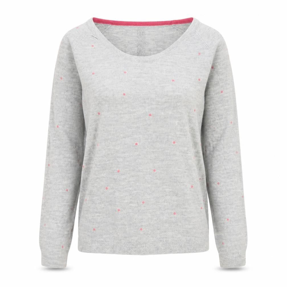 White Stuff Women's Grey Pullover Jumper Size 6