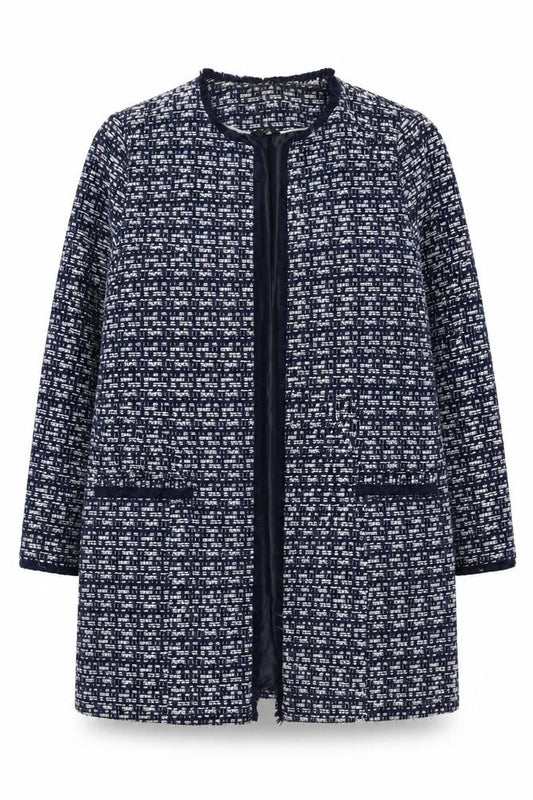 M&Co Women's Blue Petite Coat Size 16
