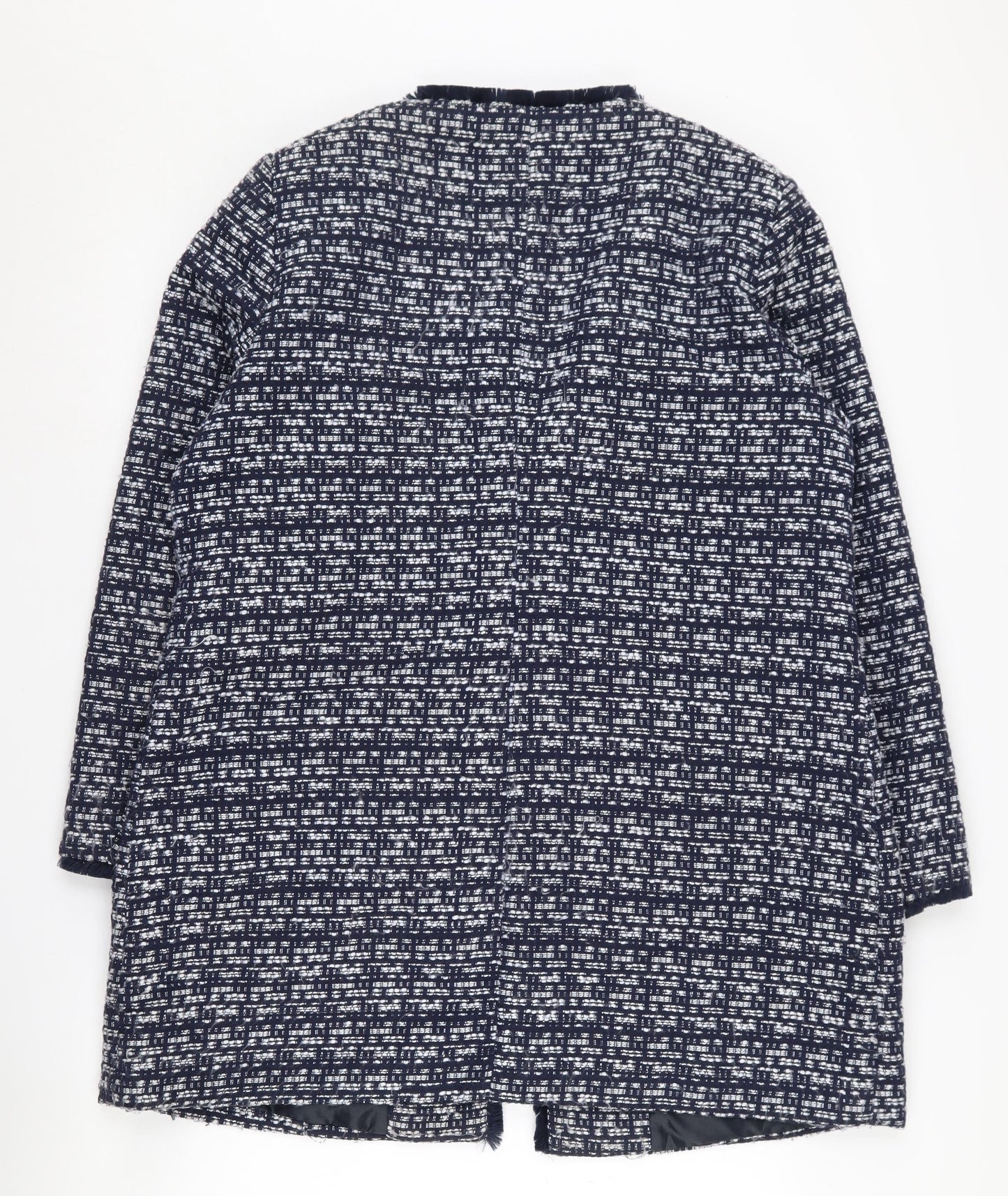 M&Co Women's Blue Petite Coat Size 16