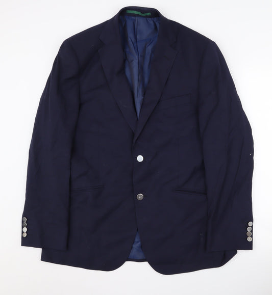 Marks and Spencer Men's Blue Blazer 40R