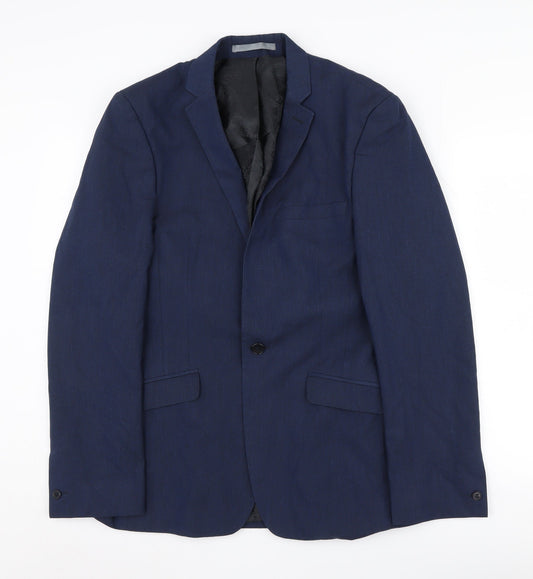 Red Herring Men's Blue Blazer, 38R, Business/Formal
