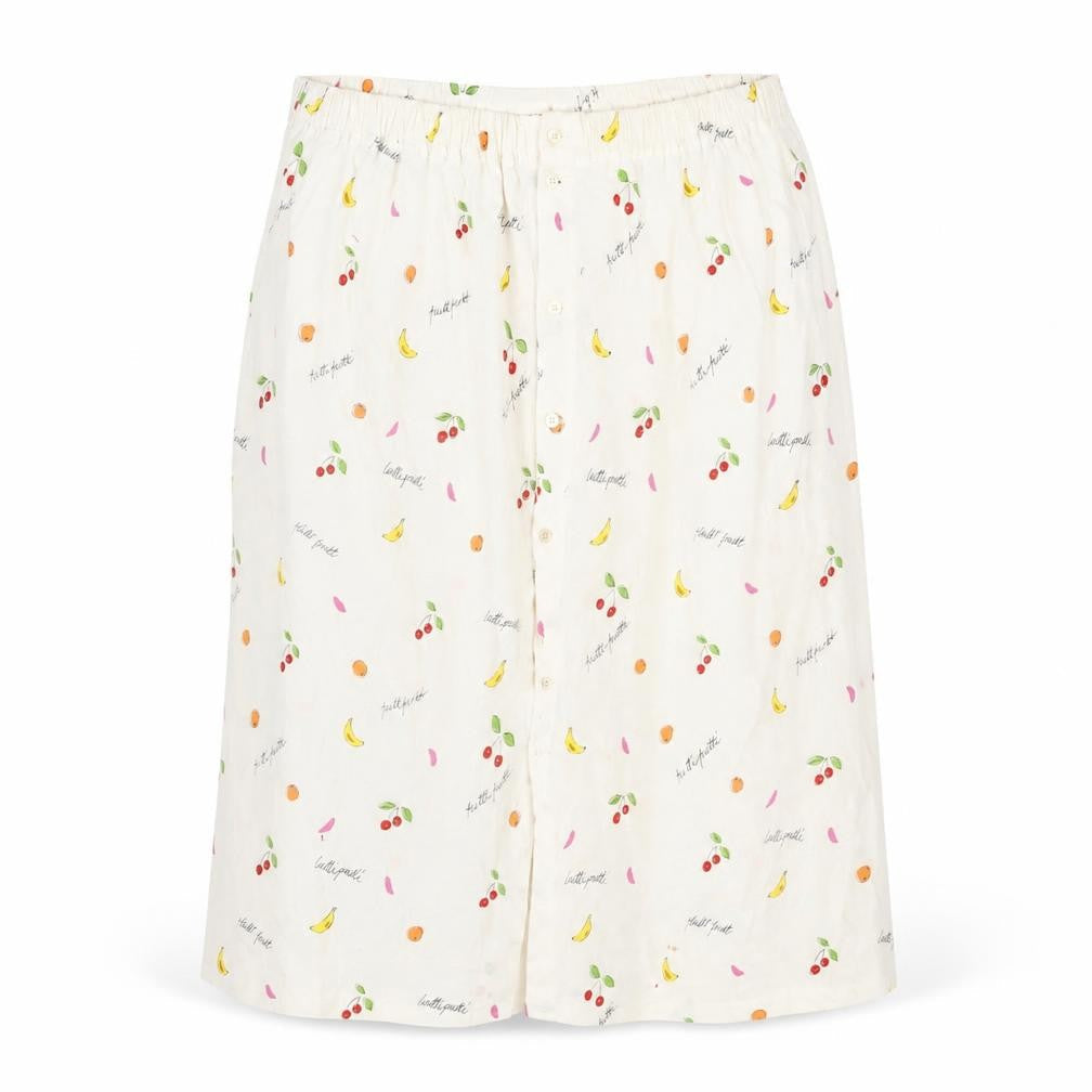 Marc O'Polo Women's Ivory Cotton Fruit Skirt S
